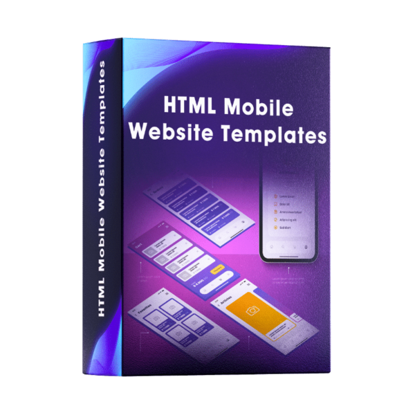 HTML Mobile Website Templates | Buy & Download for just Affordable ...