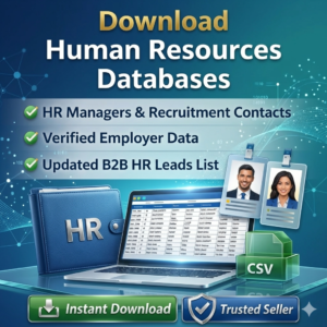 Human Resources Database – HR Manager Email & Phone List