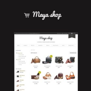 MayaShop - A Flexible Responsive e-Commerce Theme