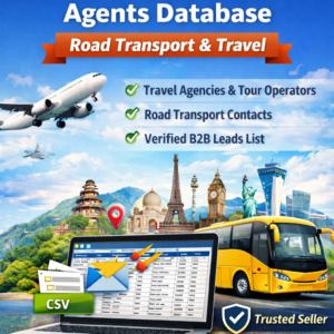 Tour and Travel Agents Database – Road Transport & Travel