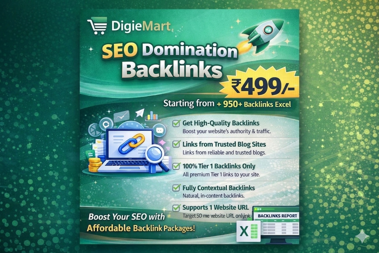 SEO Domination Backlinks Package SEO Domination Backlinks Package