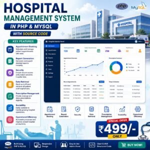 Hospital Management System in PHP and MySQL with Source Code